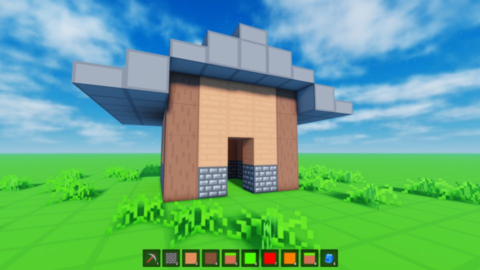Voxel Block Builder sandbox detail